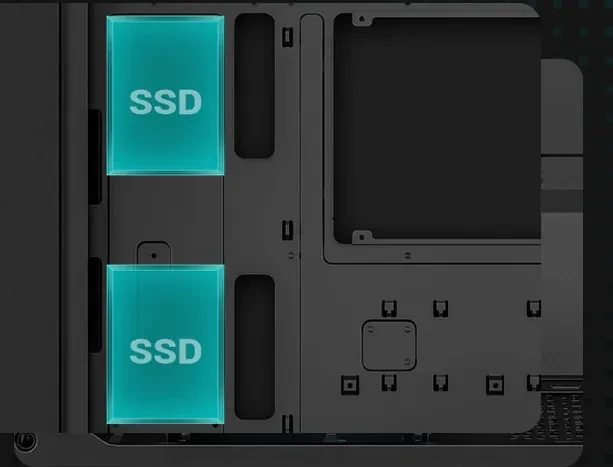 DeepCool CC560 [V2], schwarz, Glasfenster