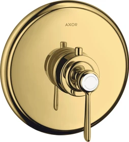 Hansgrohe Axor Montreux HighFlow Thermostat mit Hebelgriff polished gold optic