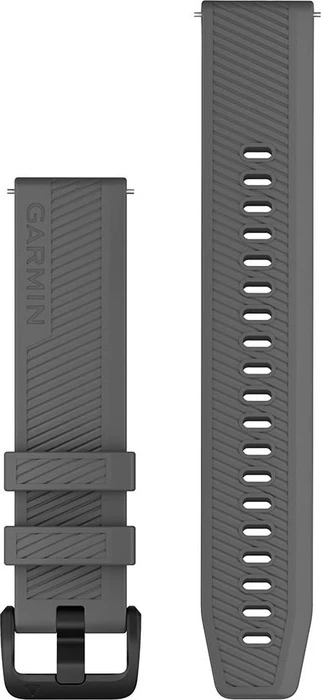 Garmin Schnellwechsel Ersatzarmband 20mm Silikon slate grey