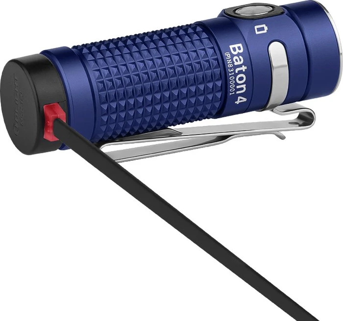 OLight Baton 4 Premium Edition Taschenlampe königsblau