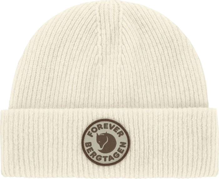 Fjällräven Bergtagen Forever Wool Beanie chalk white