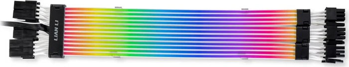 Lian Li Strimer Plus V2, Triple 8Pin, 3x 8-Pin PCIe Verlängerungskabel, RGB beleuchtet