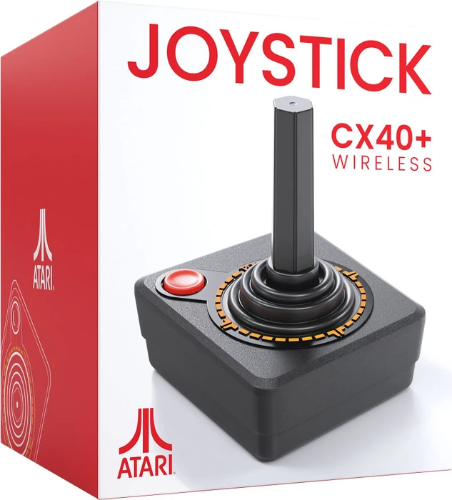 Atari CX40+ Wireless Joystick schwarz
