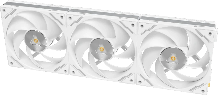 Tcomas FC700 PRO White, weiß, 120mm, 3er-Pack