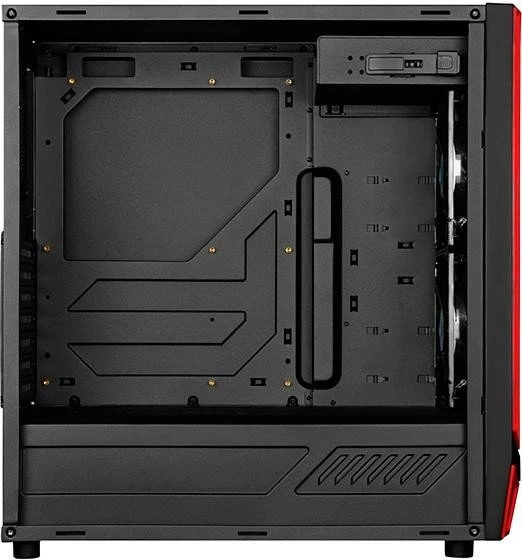 SilverStone Redline Series RL05 rot, Acrylfenster