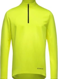 Gore Wear Everyday Mid 1/4-Zip Laufshirt langarm neon yellow (Herren)