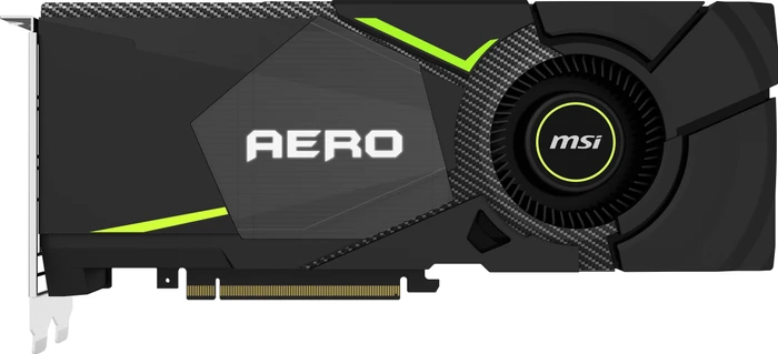 MSI GeForce RTX 2080 Aero 8G, 8GB GDDR6, HDMI, USB-C, 3x DP