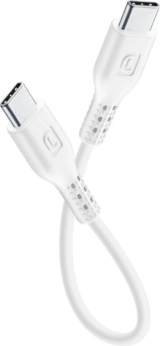 Cellularline Power Cable USB-C to USB-C 0.15m weiß