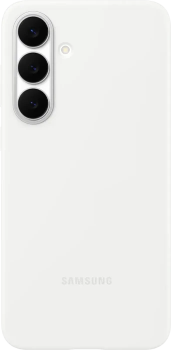 Samsung Silicone Case für Galaxy S25 FE weiß