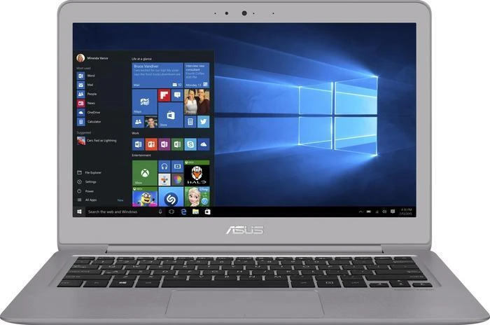 ASUS ZenBook UX330UA-FB161T, Quartz Grey, Core i7-7500U, 16GB RAM, 256GB SSD, DE