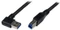 StarTech USB3SAB1MRA, USB 3.0 Kabel A/B, rechts gewinkelt/gerade, schwarz, 1m Vorschaubild