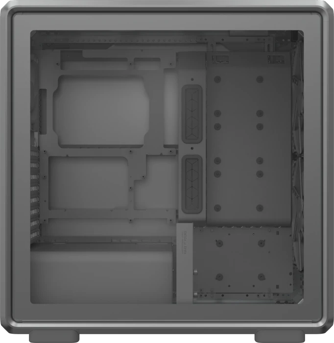 Cooler Master MasterFrame 600 Mesh, silber, Glasfenster