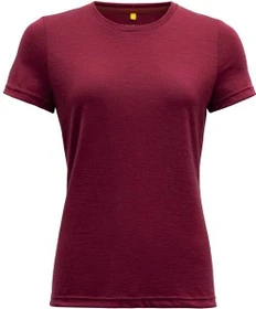 Devold Eika Merino 150 Funktionsshirt kurzarm beetroot (Damen)