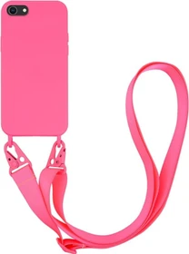 Vivanco Necklace Cover für Apple iPhone SE (2022) pink