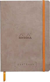 Rhodia Boutique goalbook, A5, punktiert, Softcover, taupe, 120 Blatt