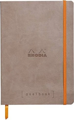 Rhodia Boutique goalbook, A5, punktiert, Softcover, taupe, 120 Blatt
