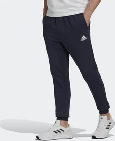 adidas Essentials Fleece Regular Tapered Trainingshose lang legend ink/white (Herren)