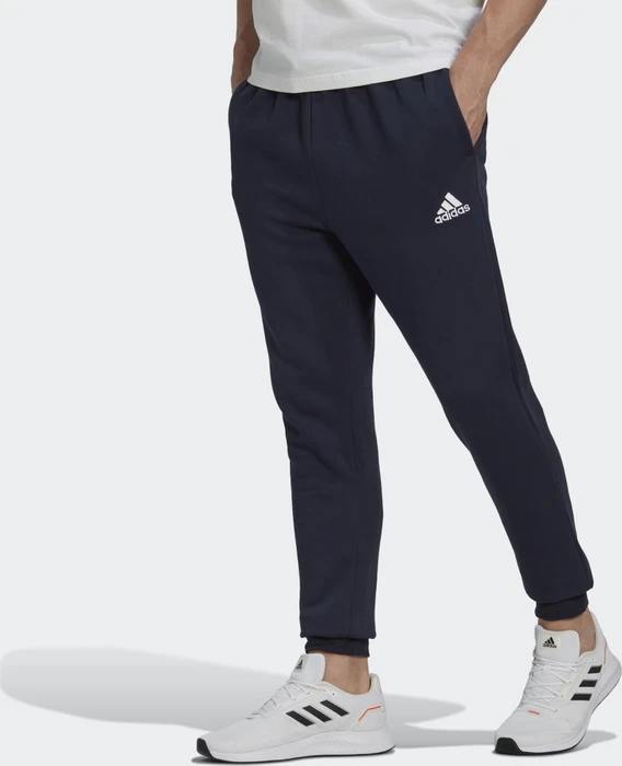 adidas Essentials Fleece Regular Tapered Trainingshose lang legend ink/white (Herren)