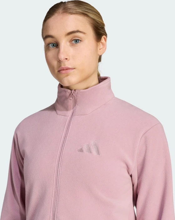 adidas Terrex Multi Essentials Fleece Jacke magic mauve (Damen)