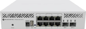MikroTik Cloud Router Switch CRS310 Desktop 2.5G Smart Switch, 8x RJ-45, 2x SFP+ (CRS310-8G+2S+IN)