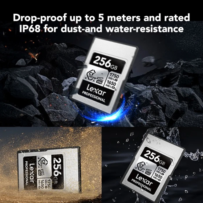 Lexar Professional SILVER R1750/W1650 CFexpress 4.0 Type A 256GB