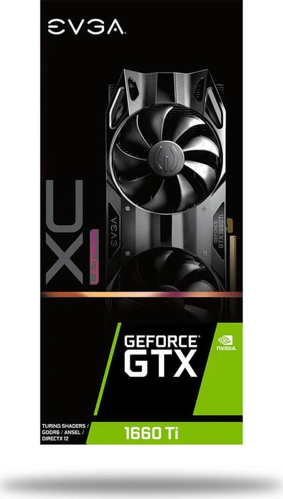 EVGA GeForce GTX 1660 Ti XC Ultra Gaming, 6GB GDDR6, DVI, HDMI, DP