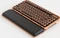 Azio Retro Classic Compact, Artisan, schwarz/kupfer, Kailh Typelit, USB/Bluetooth, UK Vorschaubild