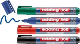 edding 360 Whiteboardmarker sortiert, 4er-Set
