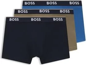Boss Stretch Cotton Boxer Briefs schwarz/grün/blau (Herren)