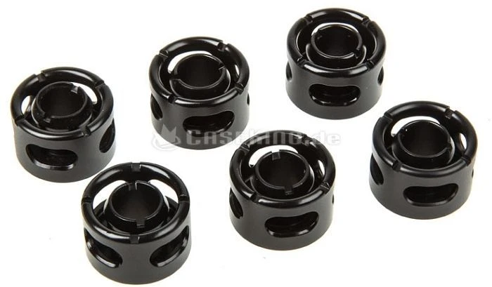 Monsoon Anschluss 6er-Pack, G1/4" auf 13/10mm - mattschwarz