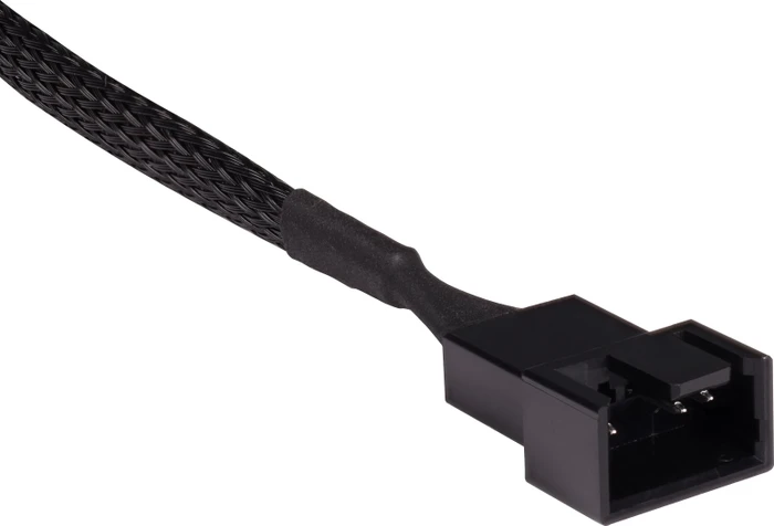 Alphacool 4-Pin auf 4x 4-Pin Verteiler, sleeved, 60cm, schwarz