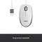 Logitech M100 Refresh 2022 Optical Mouse weiß, USB Vorschaubild