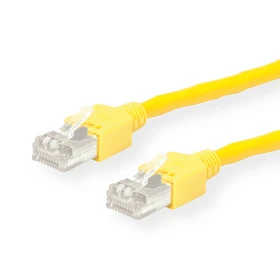 LEONI Kerpen MegaLine D1-20 SF/U Crossover-Patchkabel, Cat5e, SF/UTP, RJ-45/RJ-45, 5m, gelb