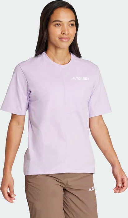 adidas Terrex Multi Climacool Funktionsshirt kurzarm powder plum (Damen)