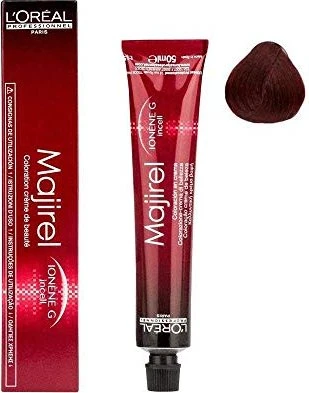 L'Oréal Majirouge Haarfarbe C5.60 hellbraun intensiv rot, 50ml