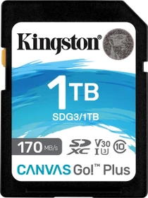 Kingston Canvas Go! Plus R170/W90 1TB, UHS-I U3, Class 10