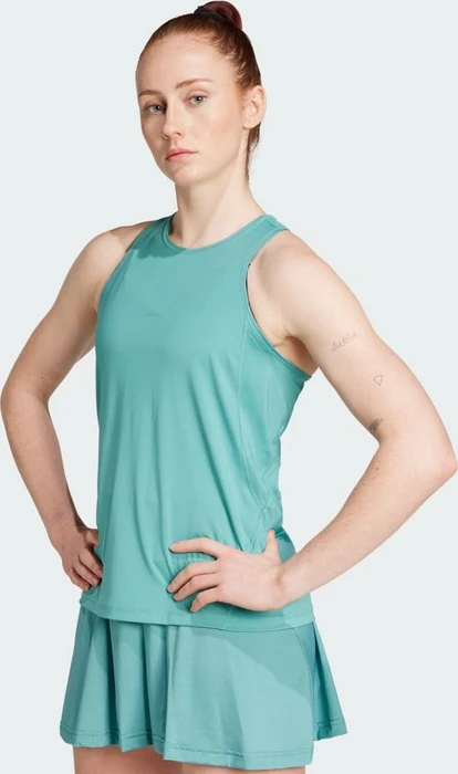 adidas Club Tennis Climacool Tanktop Funktionsshirt ärmellos powder teal (Damen)