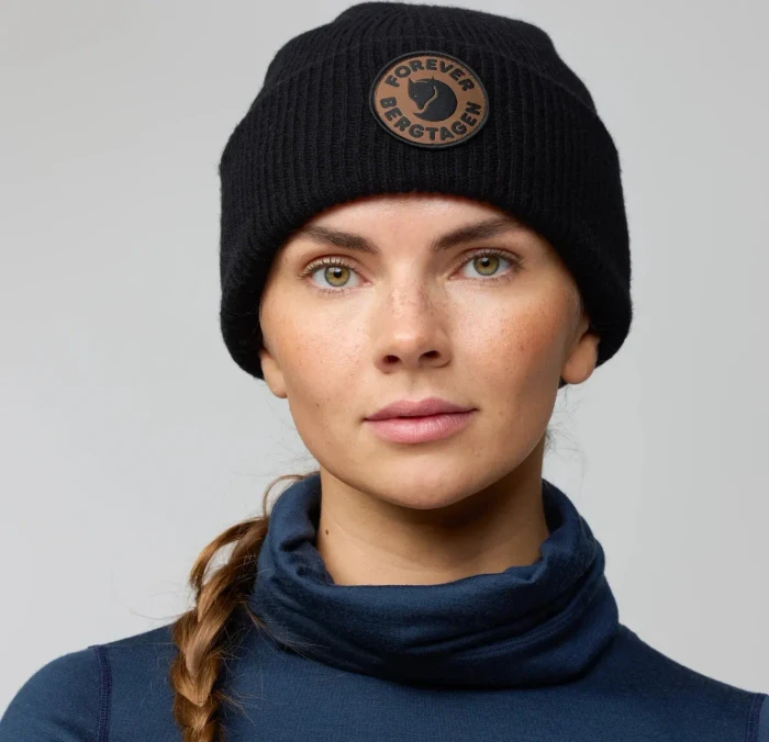 Fjällräven Bergtagen Forever Wool Beanie schwarz