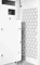 Inter-Tech C-701 Panorama White, weiß, Glasfenster Vorschaubild