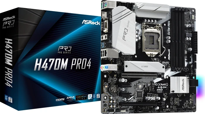 ASRock H470M Pro4 (Intel 1200)
