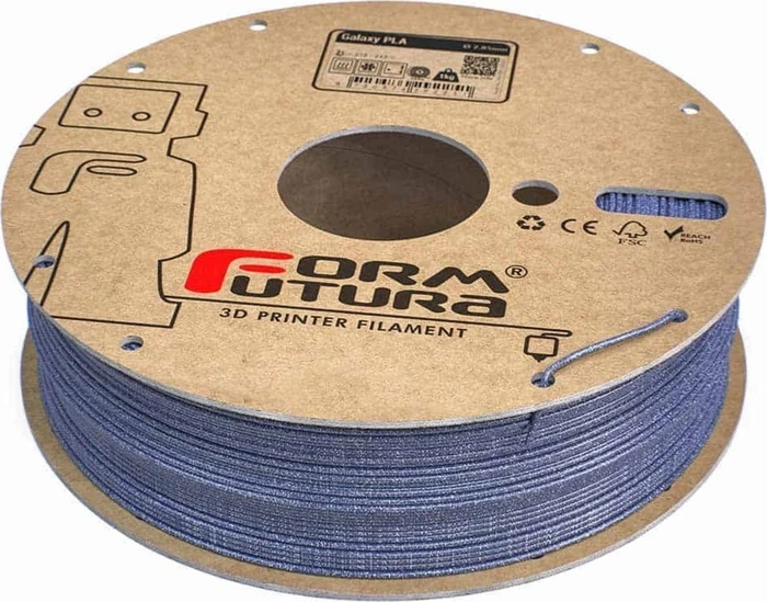 Formfutura Galaxy PLA, 3D-Druck Filament mit Glitzerpartikel