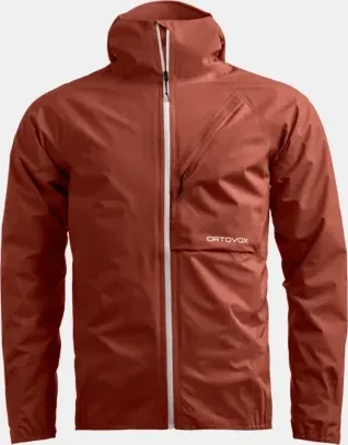 Ortovox Piz Selva 2.5L Funktionsjacke clay orange (Herren)