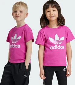 adidas Adicolor Trefoil T-Shirt kurzarm semi lucid fuchsia (Junior)