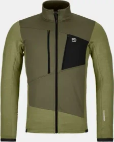 Ortovox Fleece Grid Funktionsjacke wild herbs (Herren)