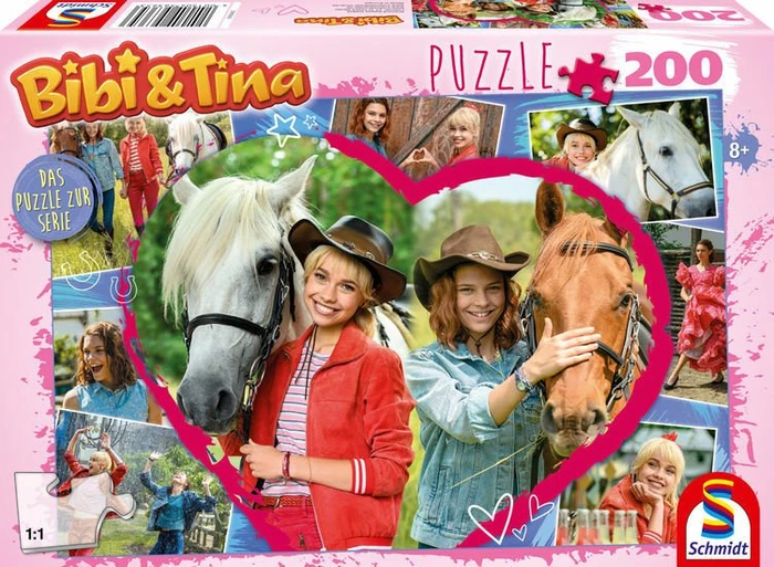 Schmidt Spiele Bibi & Tina Kinderpuzzle zur TV Serie Motiv 3