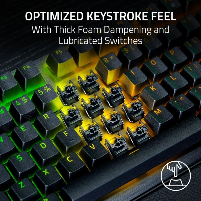 Razer Huntsman V3 Pro Tenkeyless 8KHz, schwarz, LEDs RGB, Razer Analog Optical Switch Gen-2, USB, US