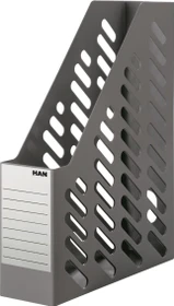 HAN Stehsammler Beschriftungsetikett, A4, dunkelgrau, 2er-Pack