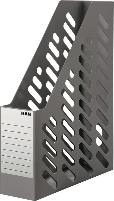 HAN Stehsammler Beschriftungsetikett, A4, dunkelgrau, 2er-Pack