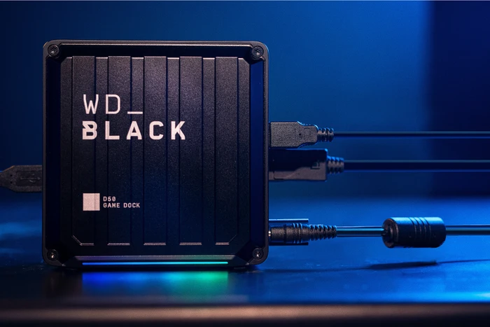 Western Digital WD_BLACK D50 Game Dock, 4TB SSD, Thunderbolt 3