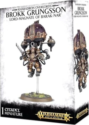 Games Workshop Warhammer Age of Sigmar - Kharadron Overlords - Brokk Grungsson, Lord-Magnate of Barak-Nar